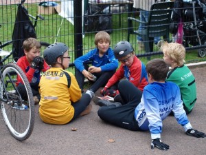 Opponents on the track, friends off it